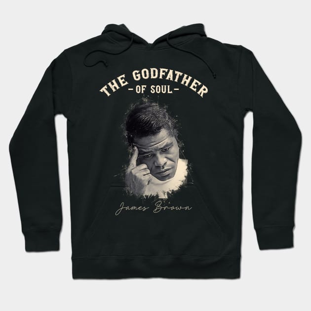 The godfather of soul Hoodie by Yopi